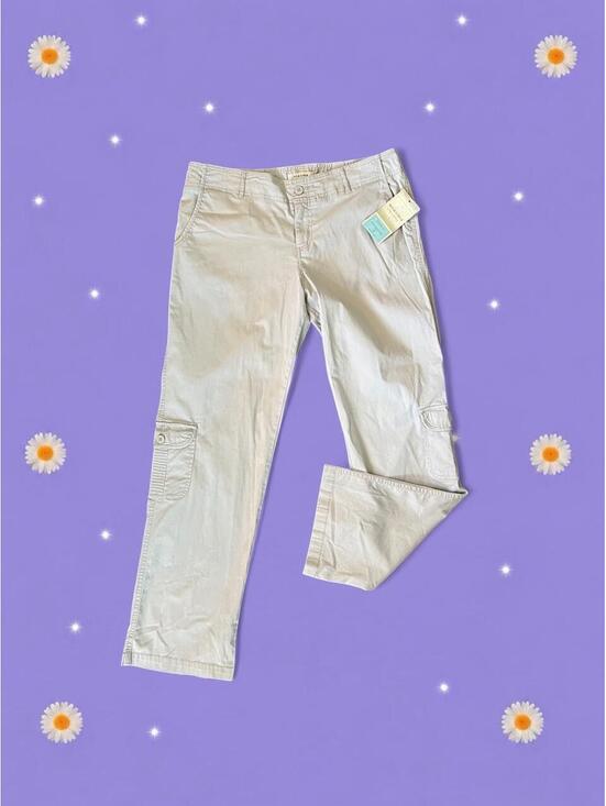 Sonoma Goods for Life Pants - Vintage Y2K Sonoma Life + Style Low Rise Cargo Pants Size 14